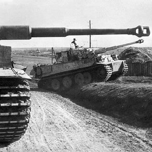 دباباتا تايقر في الجبهه الشرقية رومانيا