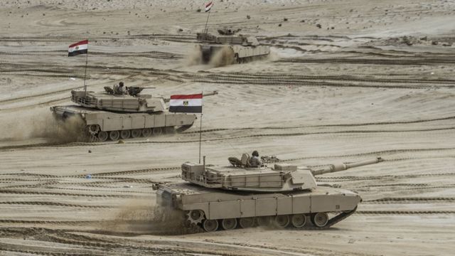 دبابات مصرية