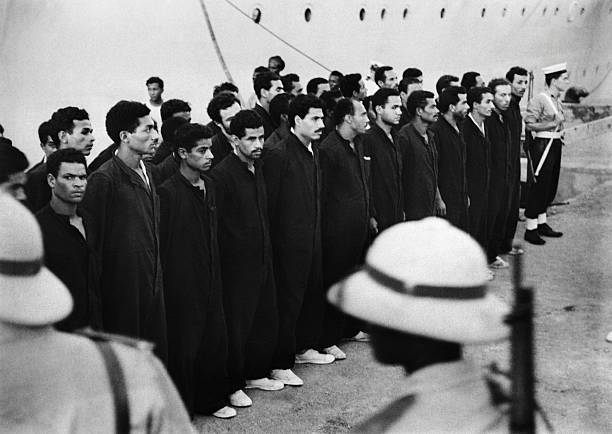 picture-released-on-november-12-1956-of-egyptian-sailors-being-and-picture-id485710284