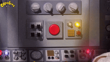Red Button Animation GIF by CBeebies HQ Red Button Animation GIF by CBeebies HQ