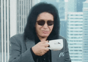 Gene Simmons Drinking GIF by Talk Stoop Gene Simmons Drinking GIF by Talk Stoop