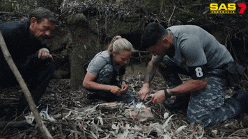 Fire Camping GIF by Channel 7 Fire Camping GIF by Channel 7