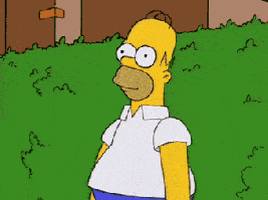 Disappear Homer Simpson GIF Disappear Homer Simpson GIF