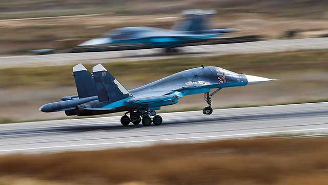 حصلت روسيا على Su-34Ms جديدة مع رادار مسح نصف الكرة الخلفي حصلت روسيا على Su-34Ms جديدة مع رادار مسح نصف الكرة الخلفي
