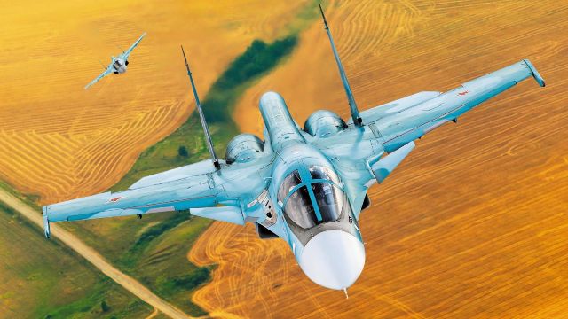 أرسلت روسيا طائرة هجومية من طراز Su-34M / M2 إلى أوكرانيا للاختبار أرسلت روسيا طائرة هجومية من طراز Su-34M / M2 إلى أوكرانيا للاختبار