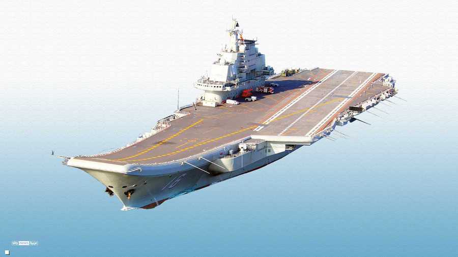 حاملة الطائرات لياونينغ - أول حاملة طائرات صينية حاملة الطائرات لياونينغ - أول حاملة طائرات صينية