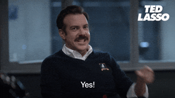 Jason Sudeikis Yes GIF by Apple TV+ Jason Sudeikis Yes GIF by Apple TV+
