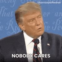 Serious Donald Trump GIF by Bombay Softwares Serious Donald Trump GIF by Bombay Softwares