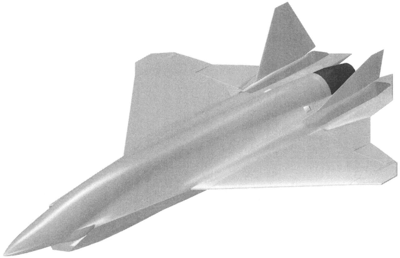 تعديلات على كش ملك Su-75 ، طائرة بدون طيار / © UAC تعديلات على كش ملك Su-75 ، طائرة بدون طيار / © UAC