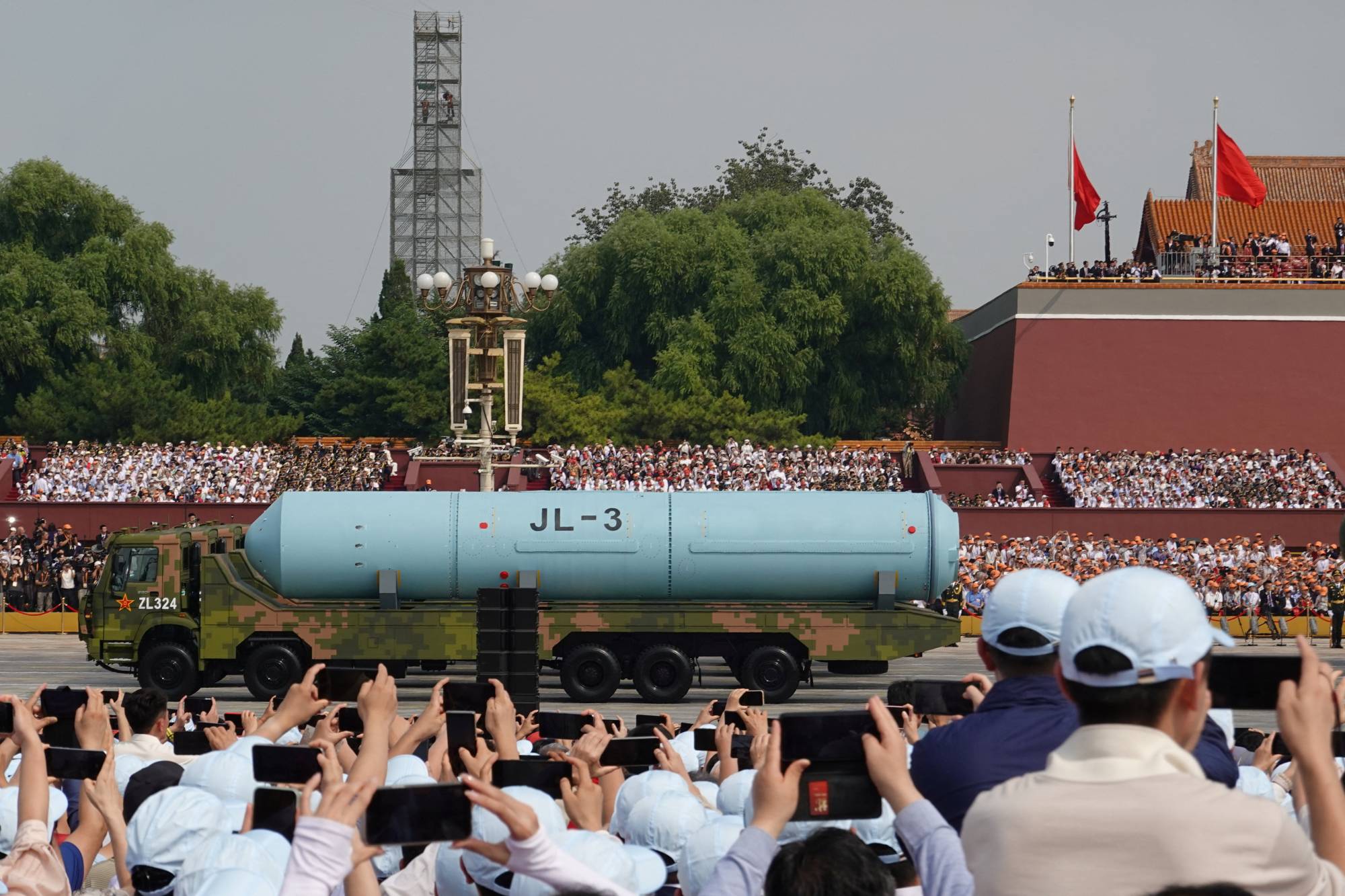 صاروخ JL-3 (رويترز) صاروخ JL-3 (رويترز)